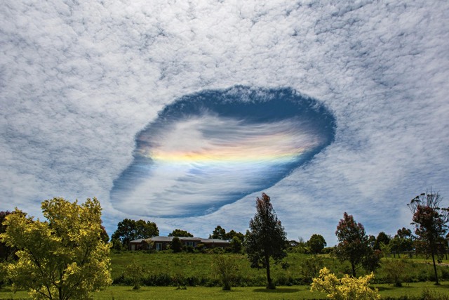 Fallstreak hole